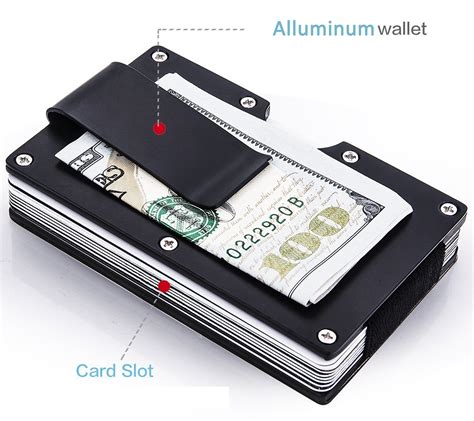 aluminum rfid-resistant security credit card holder|aluminum rfid blocking wallet.